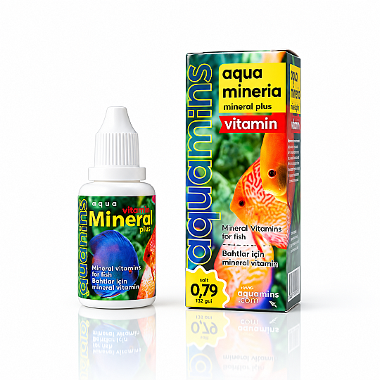 Akvaryum Balıkları İçin Multi Mineral Vitamin 30 ML Sağlık ve Bağışıklık Takviyesi