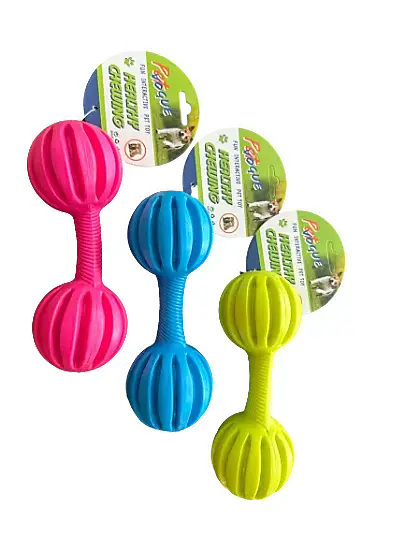 Çıngıraklı Dumbell Köpek Oyuncağı