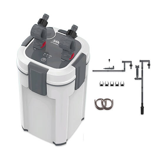 Dış Filtre 1000 Lt/h 9W UV Lambalı