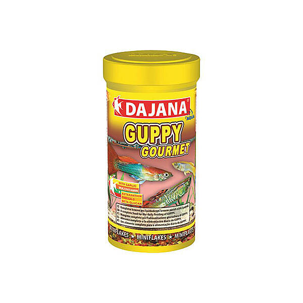 Guppy Gourmet Flakes 100 Ml 20 GR - 1