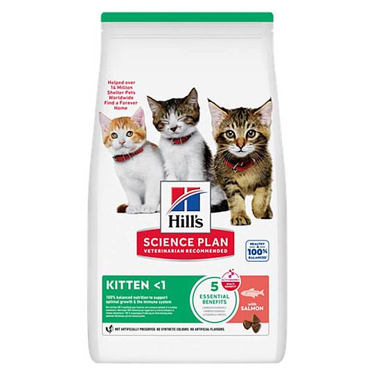 Hills Kitten Somonlu Yavru Kedi Maması 7 KG