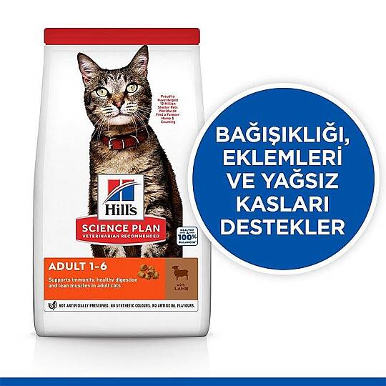 Hills Science Plan Kuzu Etli Yetişkin Kedi Maması 1,5 KG - 2