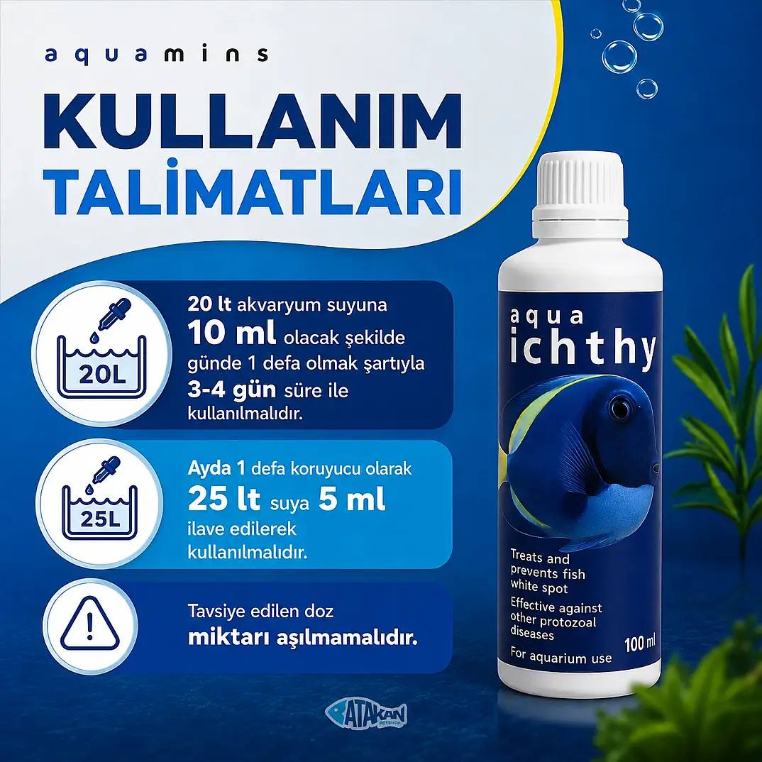 Ichthyo Contra Balık Parazit Losyonu 100 ML - 4