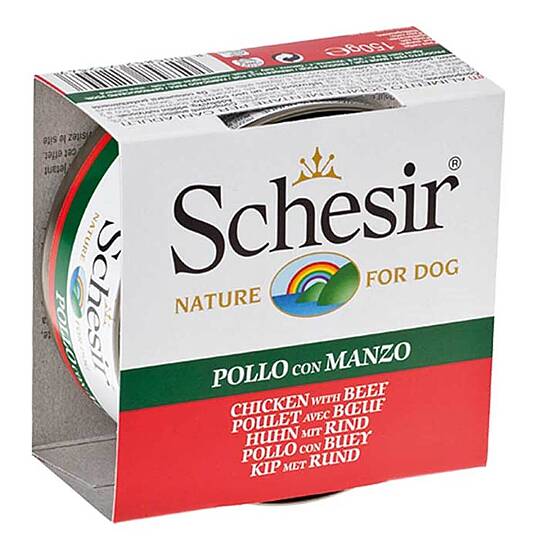 Jelly Tavuk Fileto ve Sığır Jöle İçinde Yetişkin Köpek Konservesi 150 GR