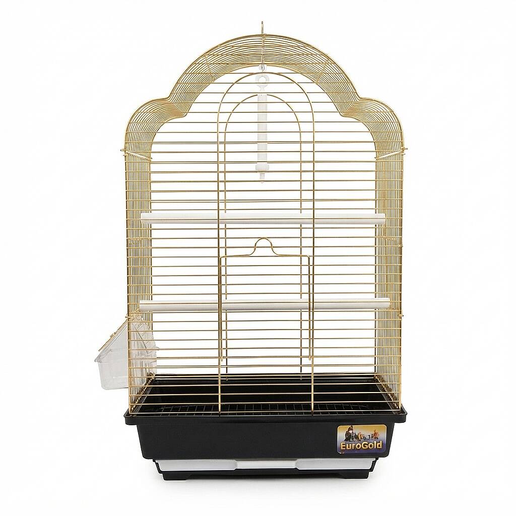 Kafes Oval Çatı Prinç 34.5x28x54.5 CM - 1