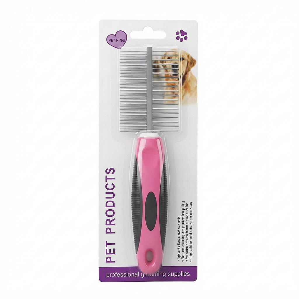 Kedi Ve Köpek Çift Taraflı Kıtık Açıcı Tarak - 1