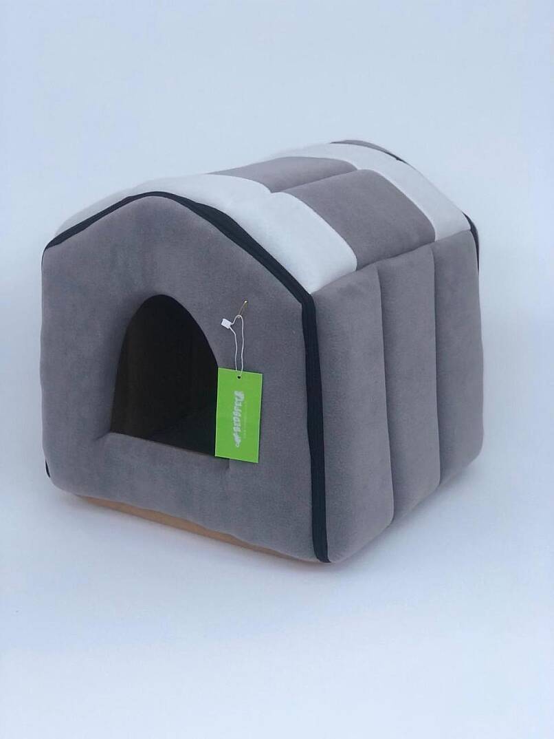 Kedi ve Küçük Köpek Kulübesi Fermuarlı - 4