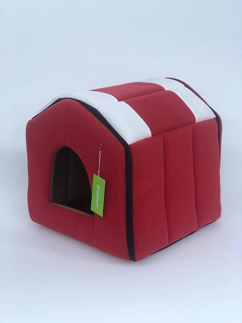 Kedi ve Küçük Köpek Kulübesi Fermuarlı - 1