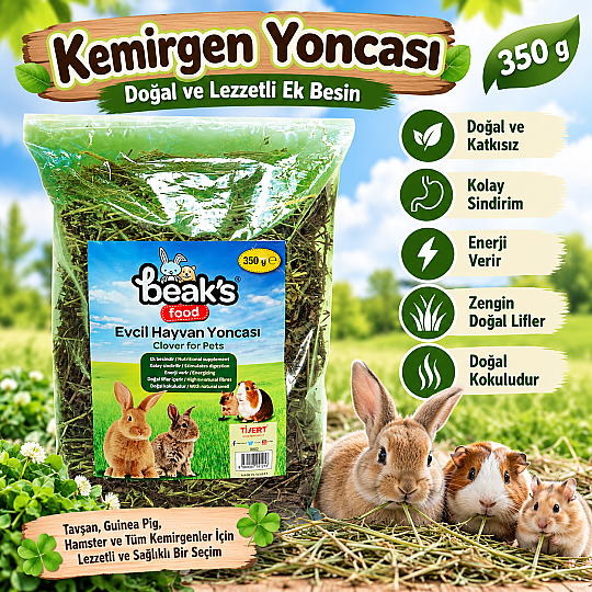 Kemirgen Yoncası 350 G 14 Adet
