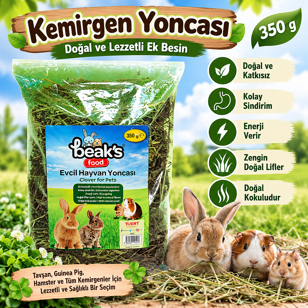Kemirgen Yoncası 350 G 14 Adet - 1