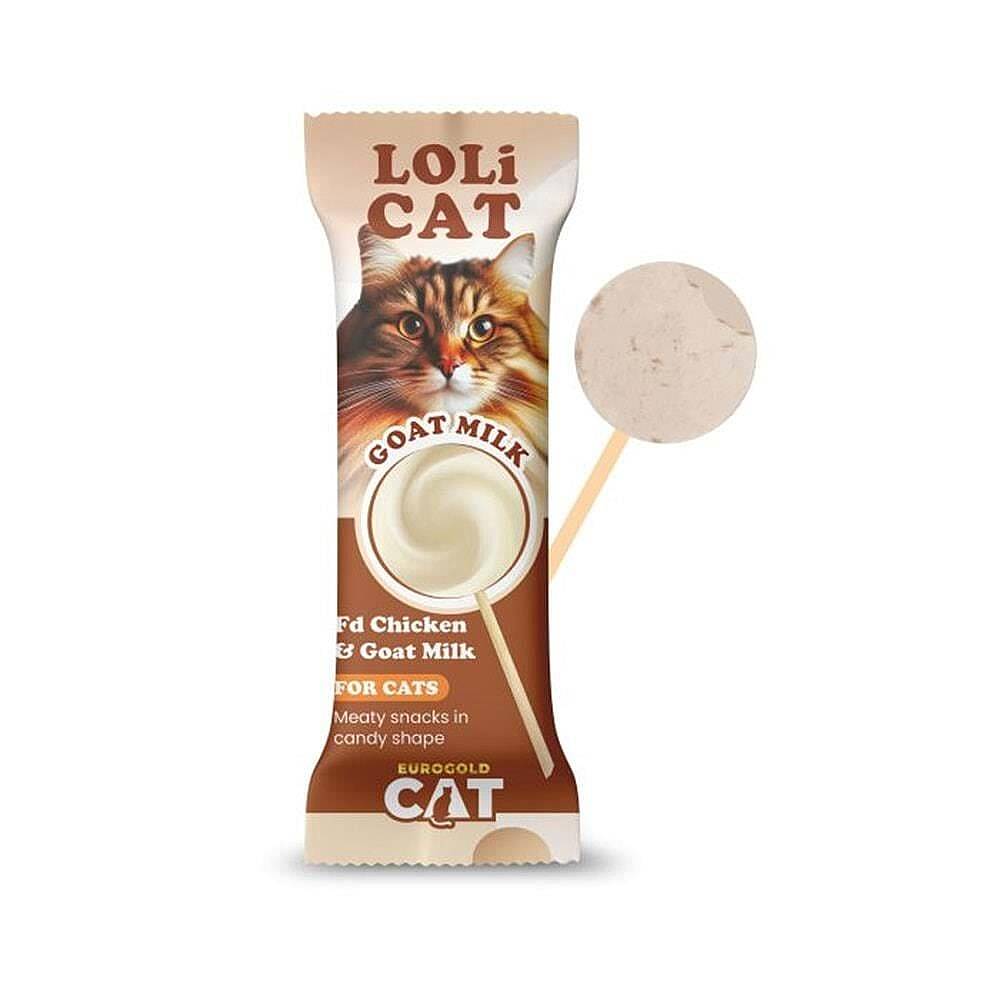 Lolipop Tavuk ve Keçi Sütlü Kedi Ödül Maması 1.5 GR - 1