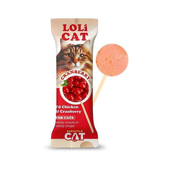 Lolipop Tavuk ve Kızılcıklı Kedi Ödül Maması 1.5 GR - 1