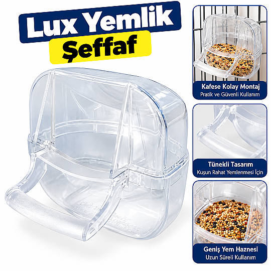 Lux Yemlik Şeffaf 28 Adet