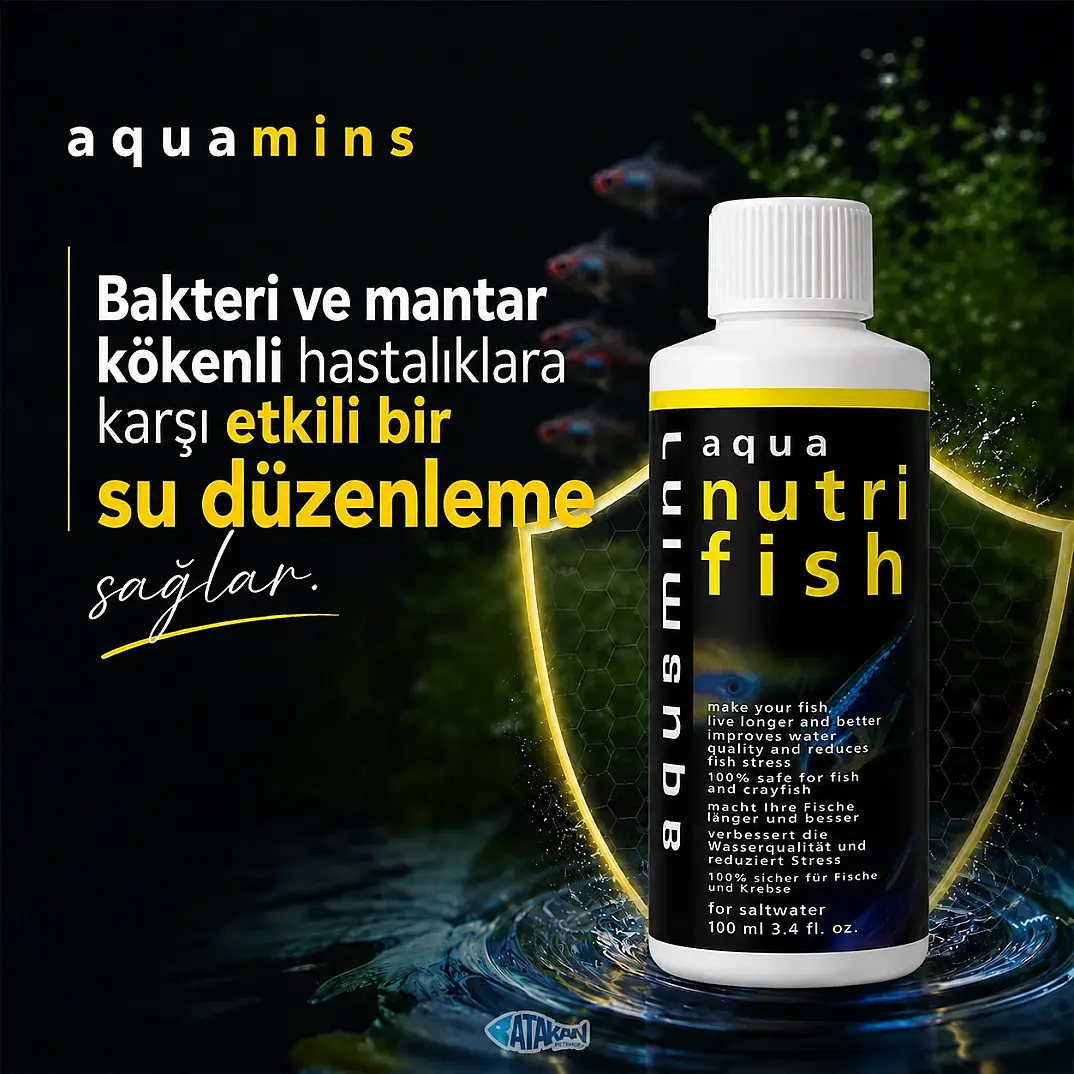 Nutrifish Su Düzenleyici Balık İlacı 100 ML - 1