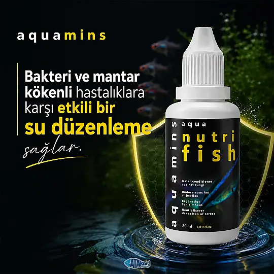Nutrifish Su Düzenleyici Balık İlacı 30 ML