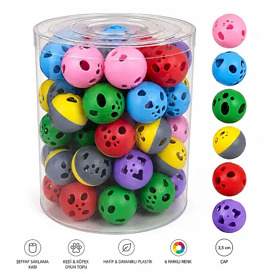 Plastik Zilli Top 60'lı Paket