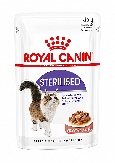 Sterilised Gravy Kısırlaştırılmış Yetişkin Kedi Yaş Maması 12 x 85 G