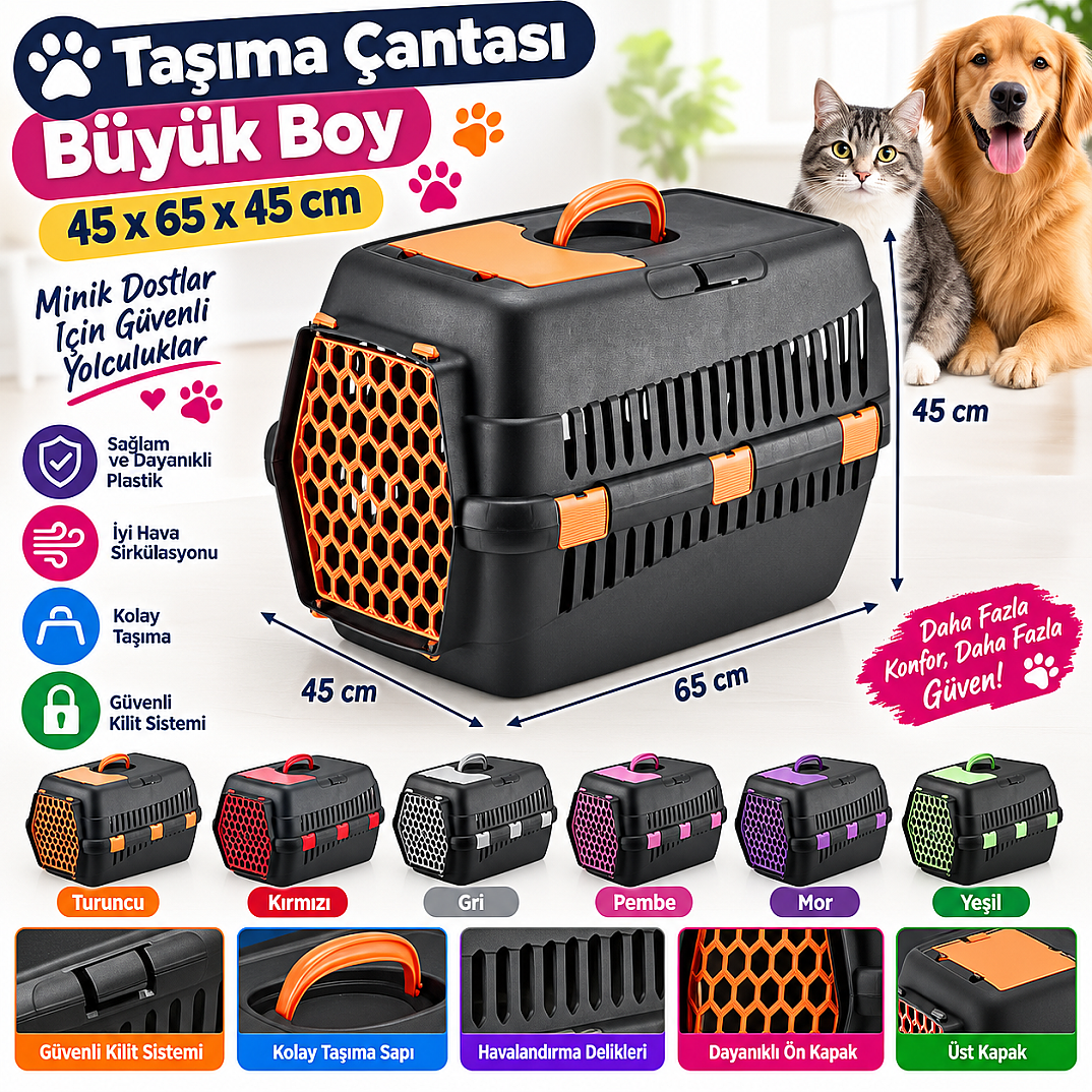 Taşıma Çantası Büyük Boy 45x65x45 CM 5 Adet - 1