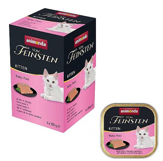 Vom Feinsten Karışık Etli Yavru Kedi Konservesi 6 X 100 GR