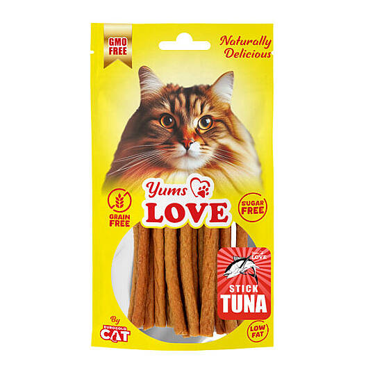 Yumuşak Kedi Ödülü Çubuk Ton Balıklı 10 CM 50 GR